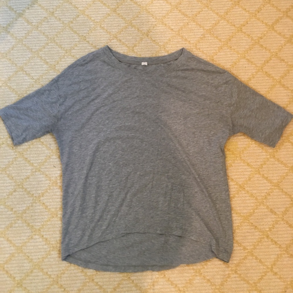 Lululemon Grey Athletic Top